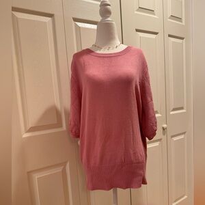 ❤️ MURMUREY Mauve  Sweater with Gorgeous Slight Poofed Sleeves